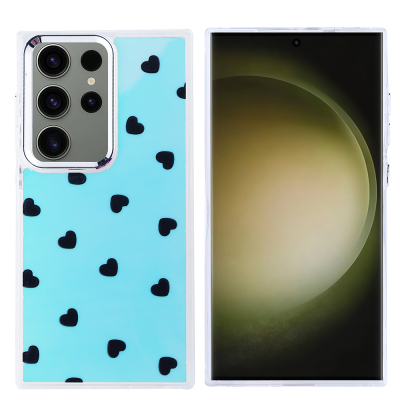 Galaxy S25 Ultra Case Airbag Design Zore Hadra Cover Kalp