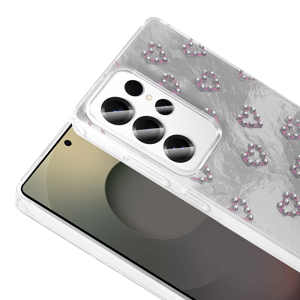 Galaxy S25 Ultra Case Camera Protection Figured Zore Ponti Silicone Cover - 13