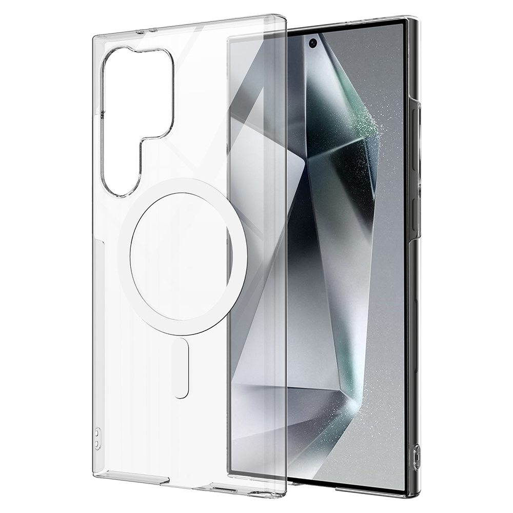 Galaxy S25 Ultra Case Camera Protection Magsafe Hard PC Zore Porto Cover - 3