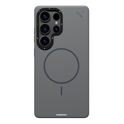 Galaxy S25 Ultra Case M-safe Charging Feature Youngkit Dynamag Series Cover Grey