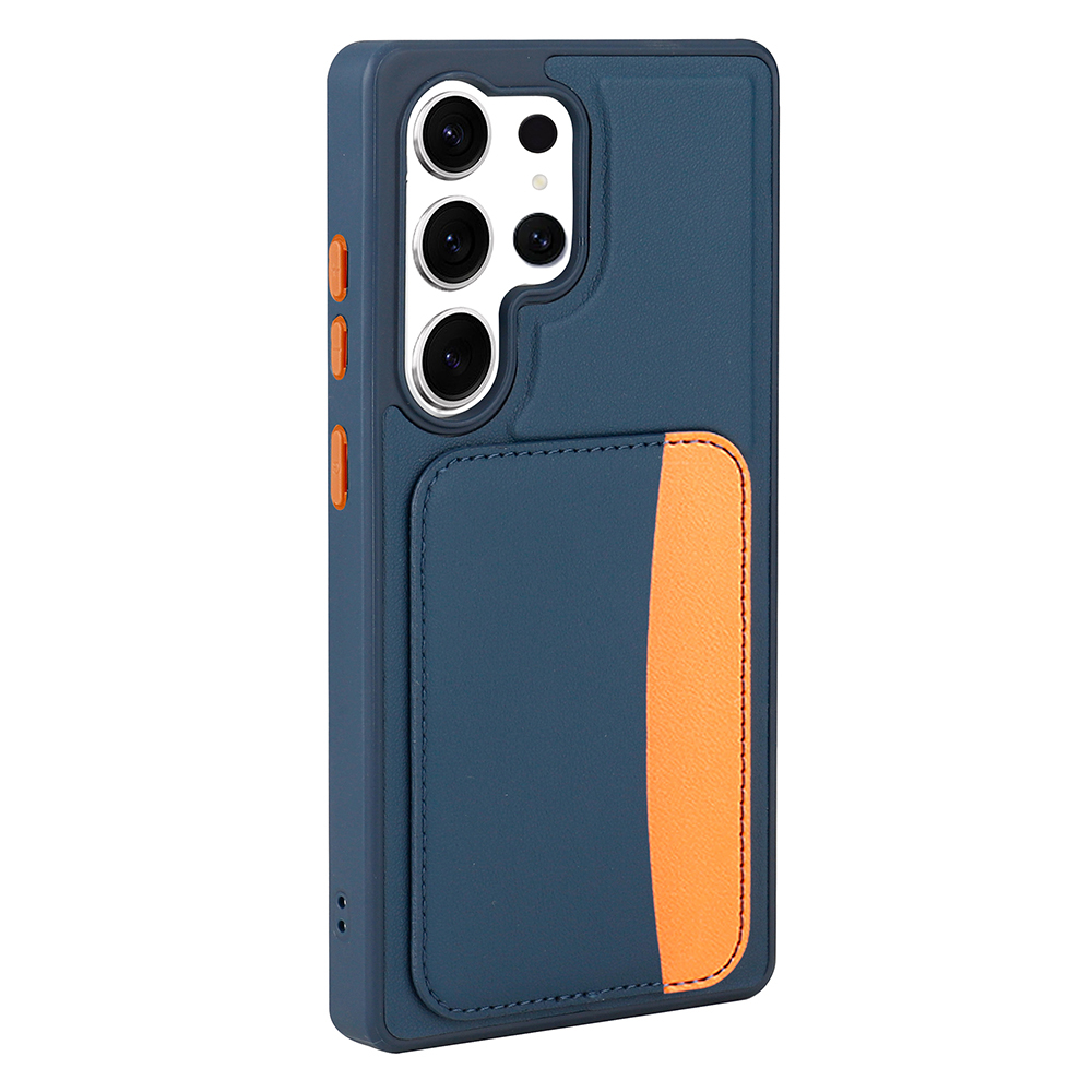 Galaxy S25 Ultra Case with Card Holder Zore X-Card Silicone Cover - 8