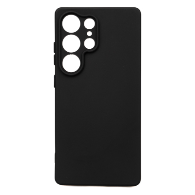 Galaxy S25 Ultra Case Zore Biye Silicone Black