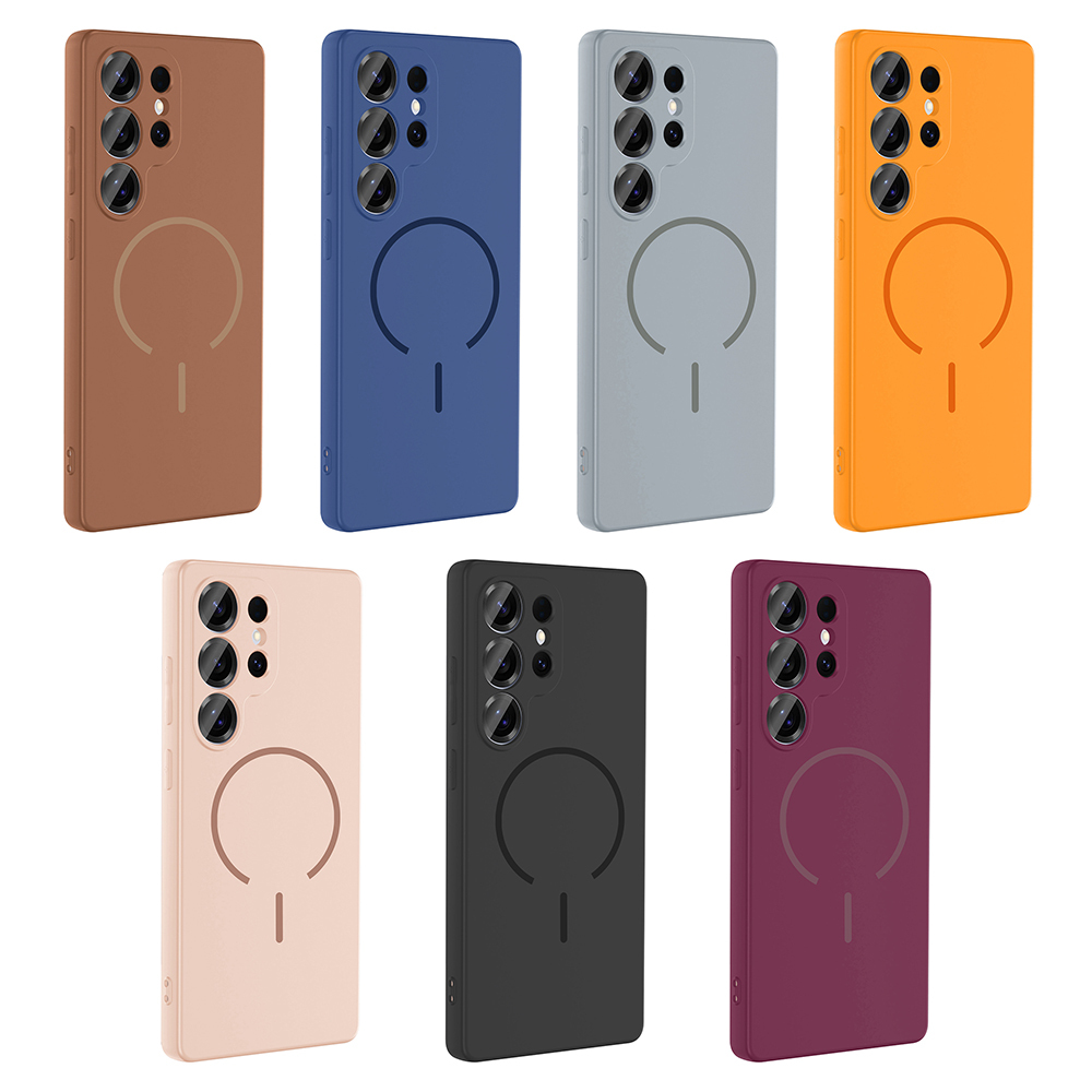 Galaxy S25 Ultra Case Zore Meta Cover with M-safe Charging Feature - 23