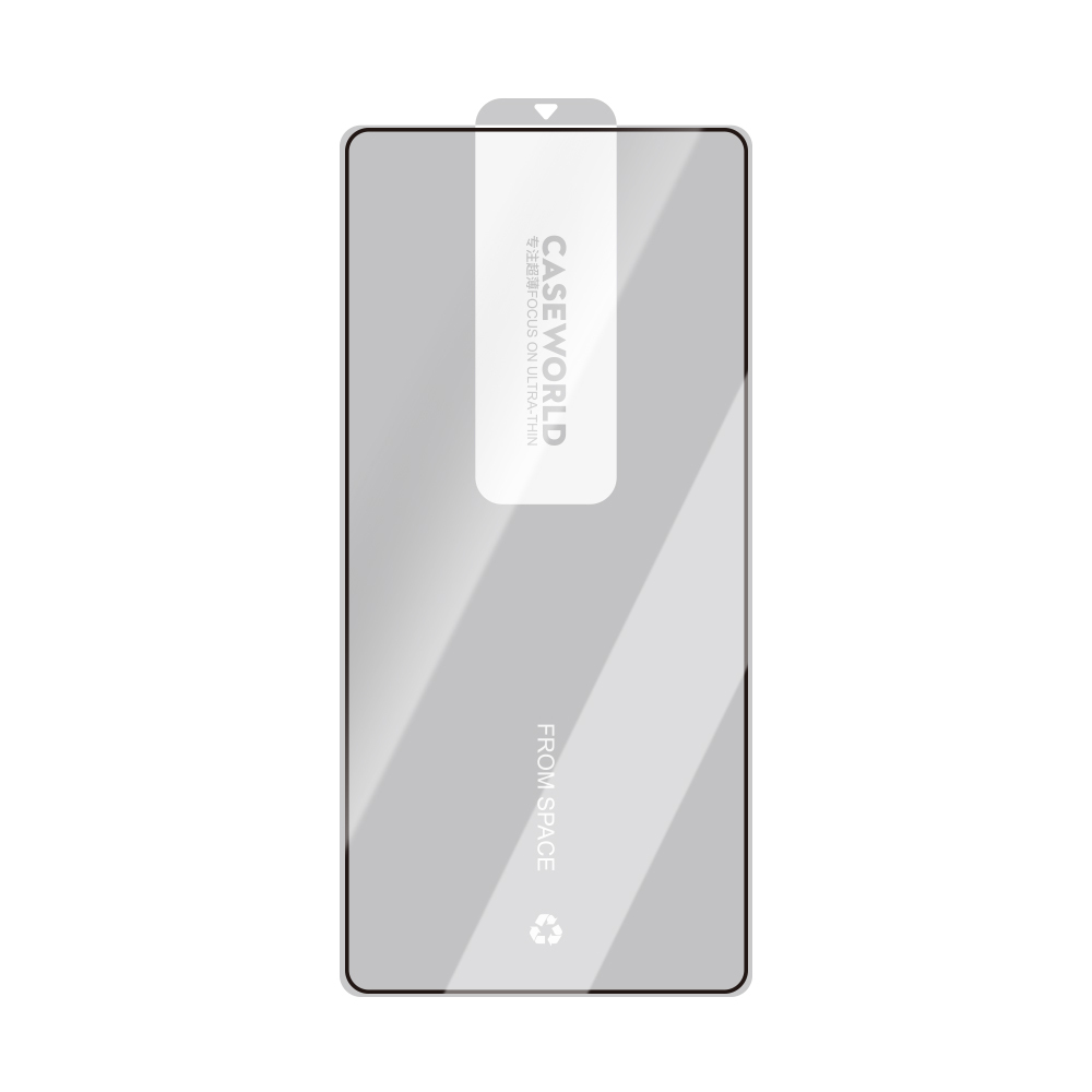 Galaxy S25 Ultra CaseWorld 0.25mm HD 3D Tempered Glass Screen Protector + Applicator - 6