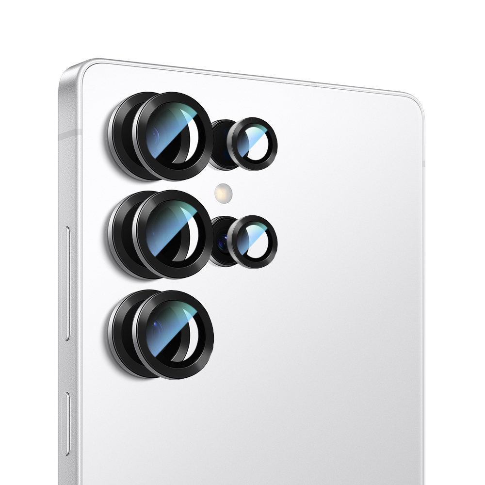 Galaxy S25 Ultra CaseWorld Alloy Series Oleophobic Anti-Reflective Camera Lens Protector - 1
