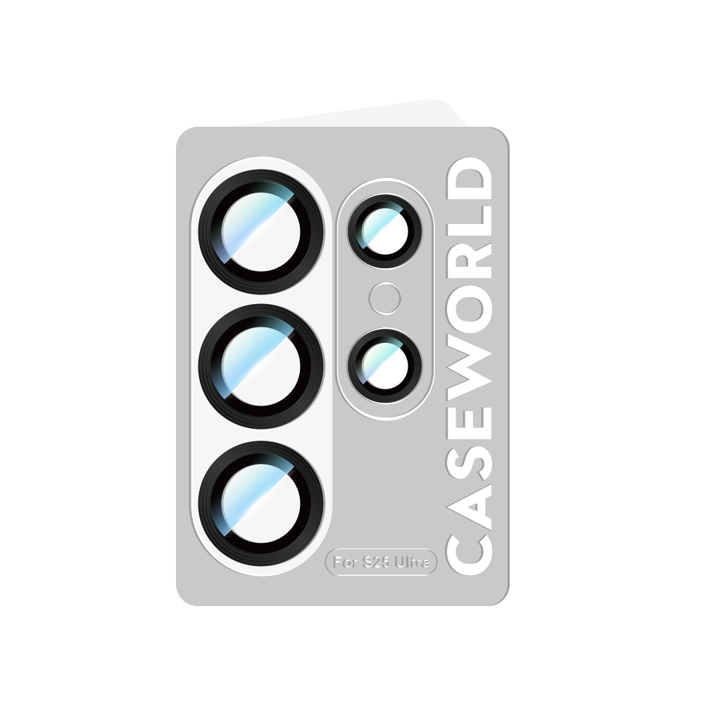 Galaxy S25 Ultra CaseWorld Alloy Series Oleophobic Anti-Reflective Camera Lens Protector - 7