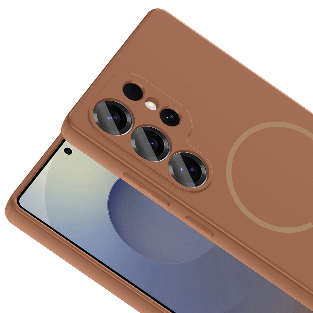 Galaxy S25 Ultra Kılıf M-safe Şarj Özellikli Zore Meta Kapak - 17