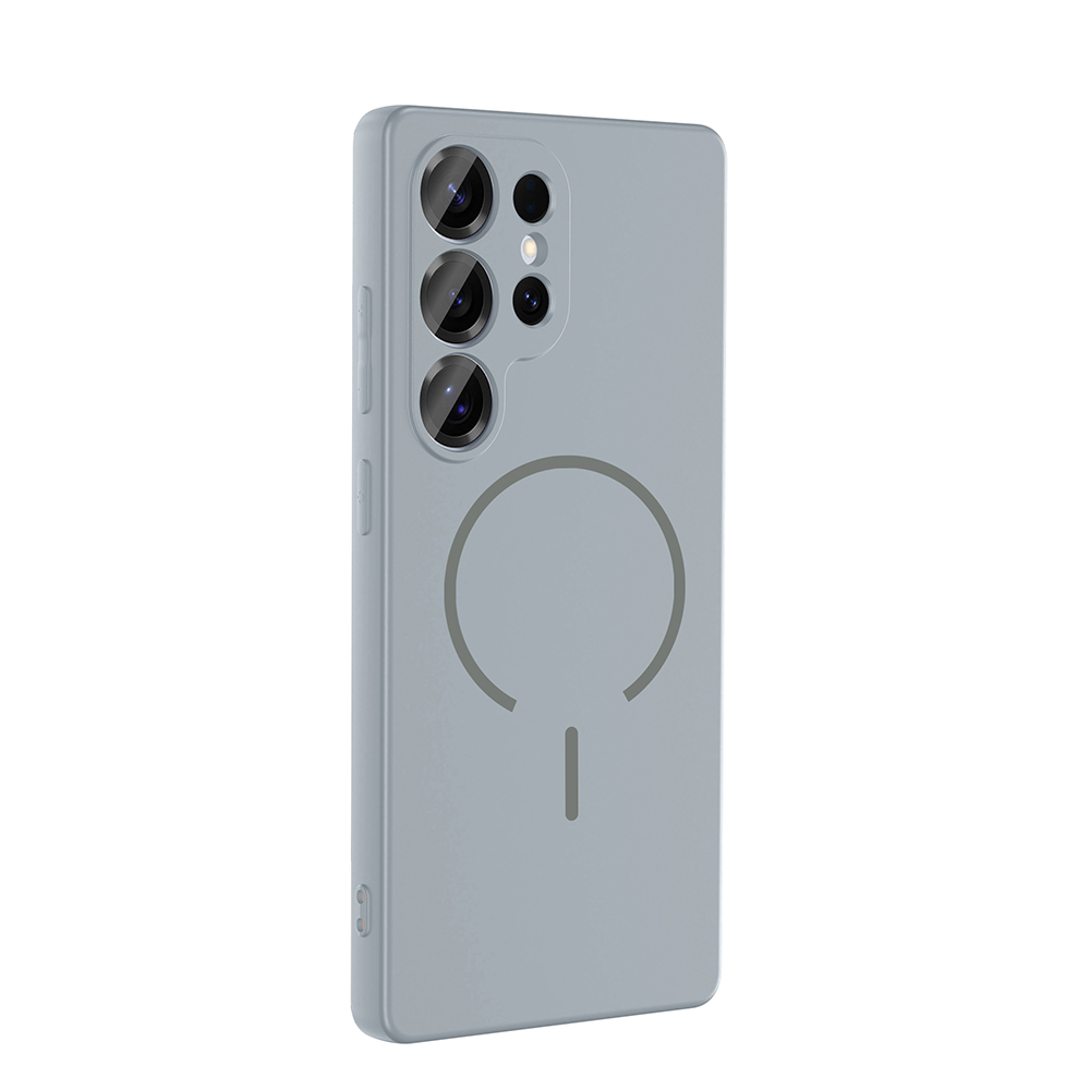 Galaxy S25 Ultra Kılıf M-safe Şarj Özellikli Zore Meta Kapak - 14