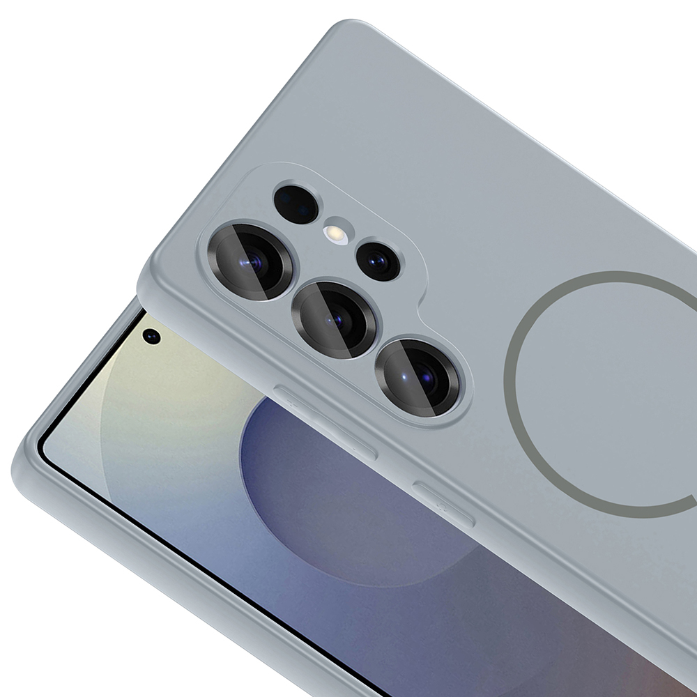 Galaxy S25 Ultra Kılıf M-safe Şarj Özellikli Zore Meta Kapak - 21