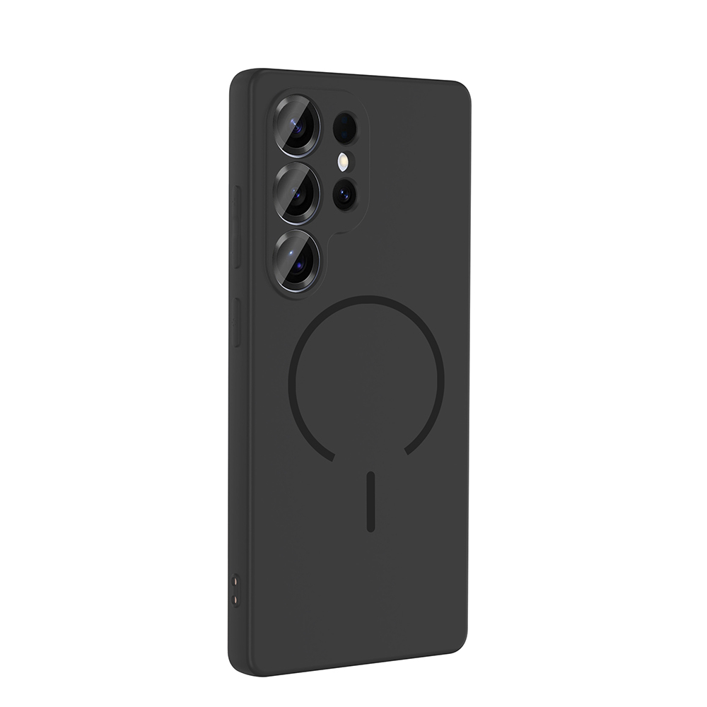 Galaxy S25 Ultra Kılıf M-safe Şarj Özellikli Zore Meta Kapak - 15