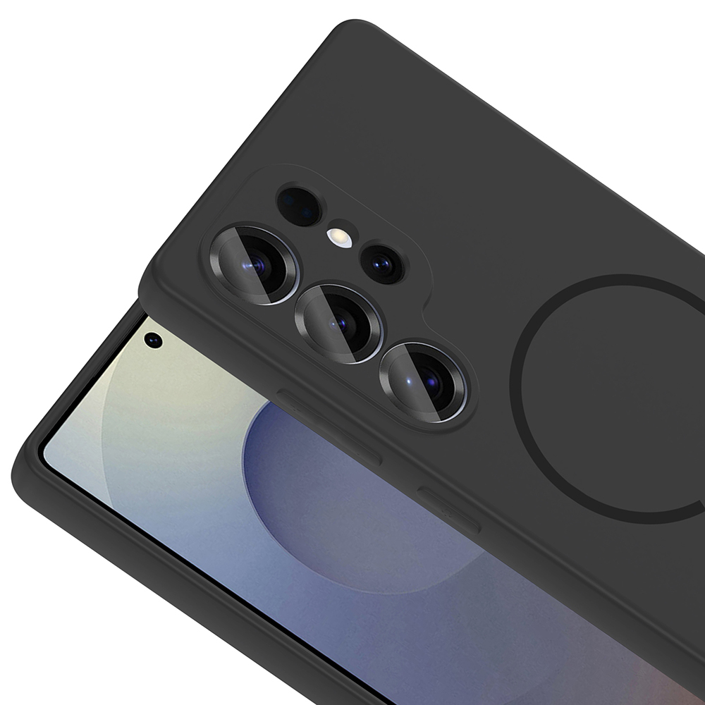 Galaxy S25 Ultra Kılıf M-safe Şarj Özellikli Zore Meta Kapak - 22