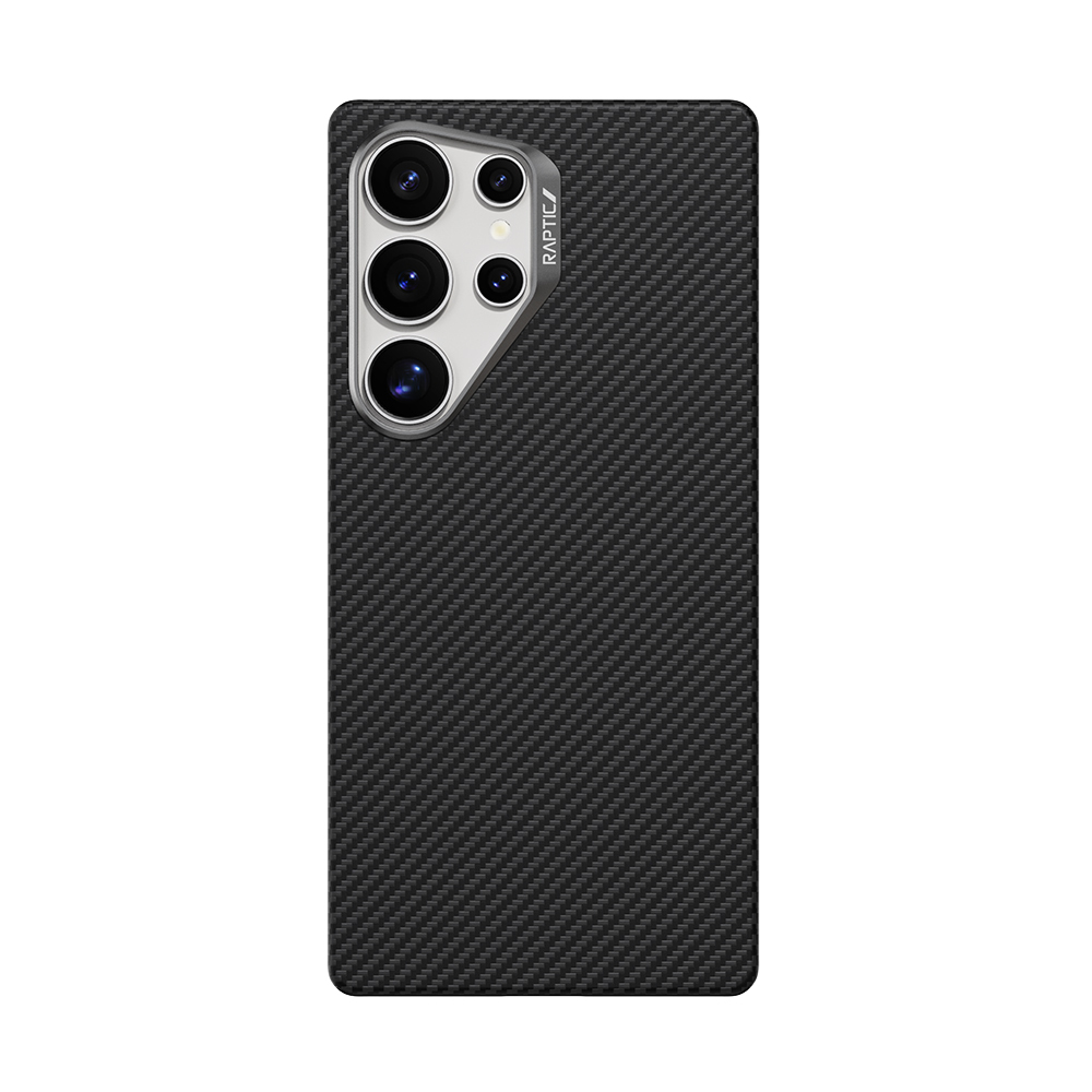 Galaxy S25 Ultra Kılıf M-safe Şarj Özellikli 600D Metal Kamera Çerçeveli Raptic Aramid Fiber Serisi Kapak - 2