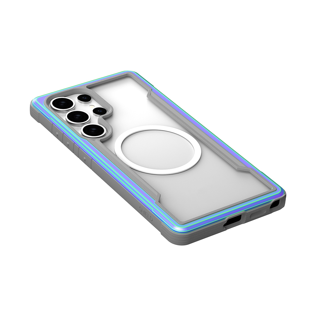 Galaxy S25 Ultra Kılıf M-safe Şarj Özellikli Airbagli Raptic Shield Serisi Şeffaf Arka Yüzey Kapak - 30