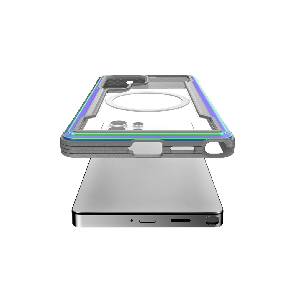 Galaxy S25 Ultra Kılıf M-safe Şarj Özellikli Airbagli Raptic Shield Serisi Şeffaf Arka Yüzey Kapak - 29