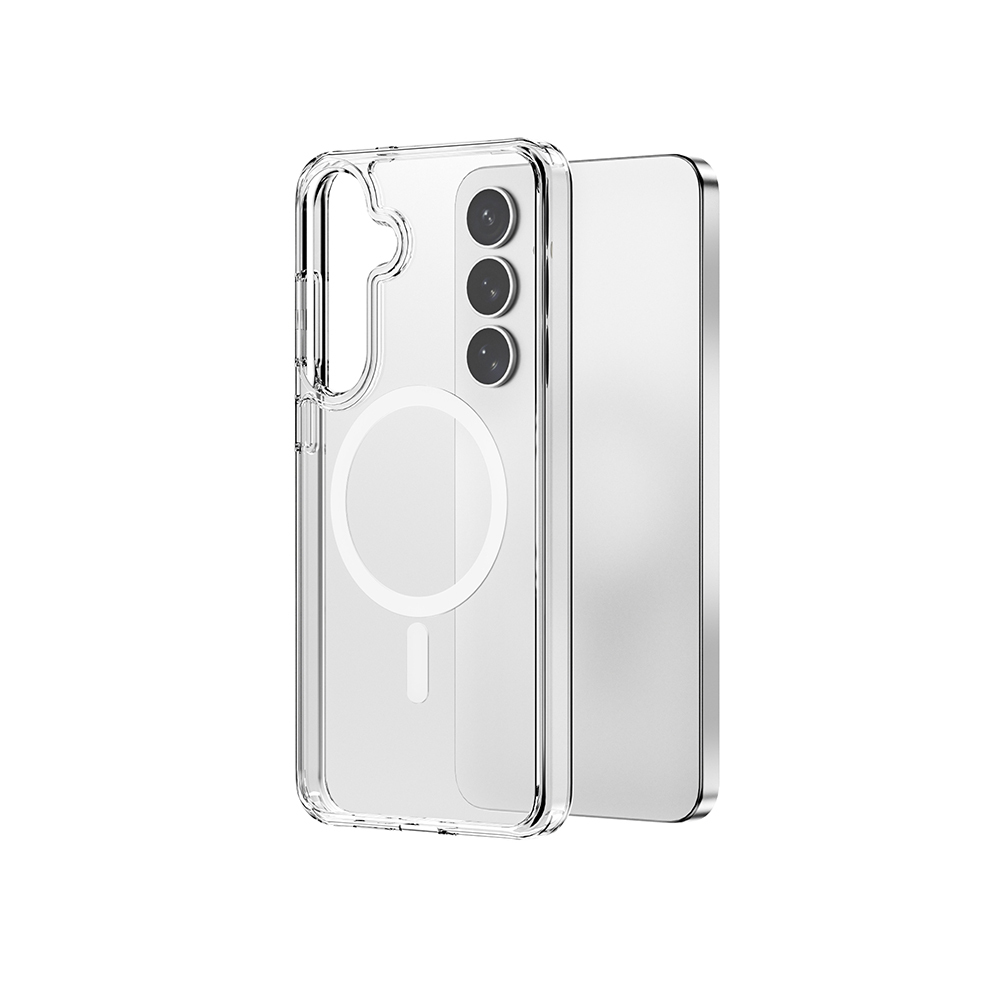 Galaxy S26 Case Wiwu MCC-101 iShield Pro Series M-safe Charging Enabled Crystal Hard PC Cover - 4