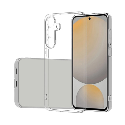 Galaxy S26 FE Kılıf Zore Süper Silikon Kapak Şeffaf