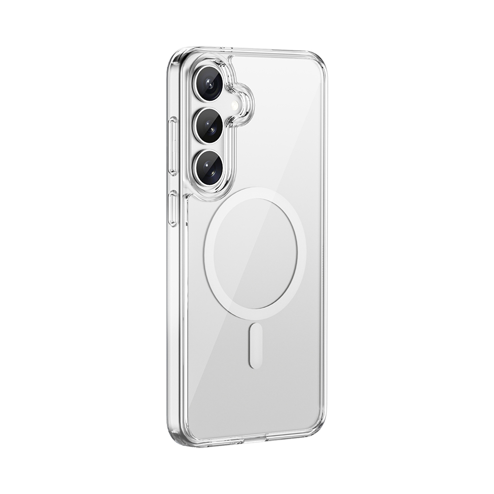 Galaxy S26 Kılıf Wiwu MCC-101 iShield Pro Serisi M-safe Şarj Özellikli Crystal Sert PC Kapak - 3