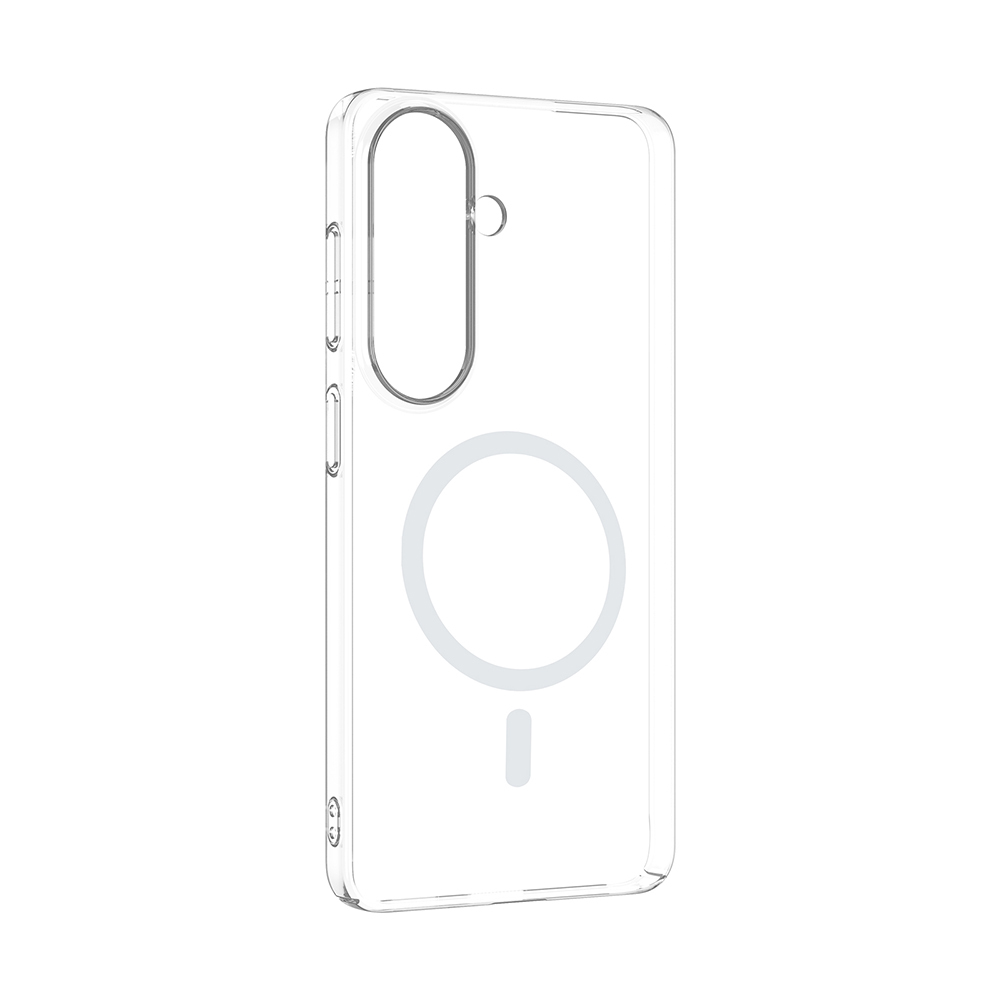 Galaxy S26 Plus Kamera Korumalı M-Safe Şarj Özellikli Şeffaf Zore London Sert PC Kapak - 3