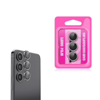 Galaxy S26 Plus Zore CL-06 Kamera Lens Koruyucu Siyah