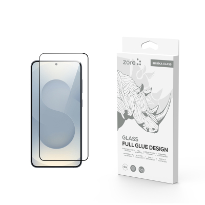 Galaxy S26 Plus Zore Rika Premium Tempered Glass Screen Protector Şeffaf