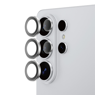 Galaxy S26 Ultra Amazingthing Titan Anti-Reflective Sapphire Camera Lens Protector + Easy Application Tool Silver