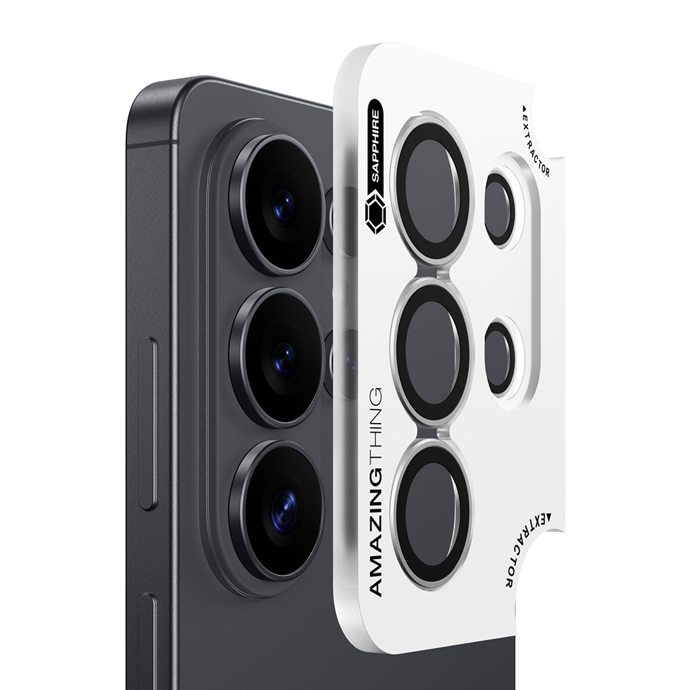 Galaxy S26 Ultra Amazingthing Titan Anti-Reflective Sapphire Camera Lens Protector + Easy Application Tool - 11