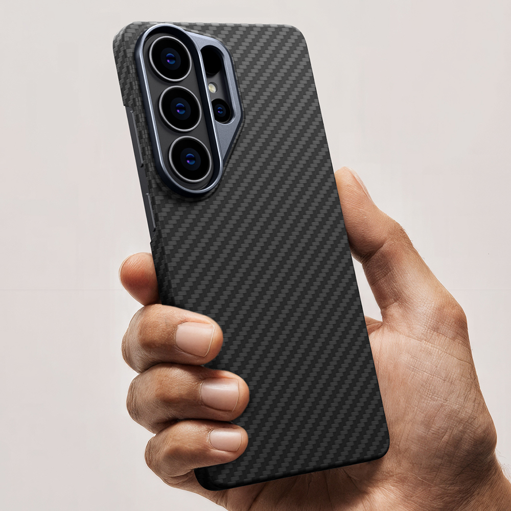 Galaxy S26 Ultra Case M-safe Charging Enabled 1500D Aramid Fiber Amazingthing Titan Max Series Cover - 11