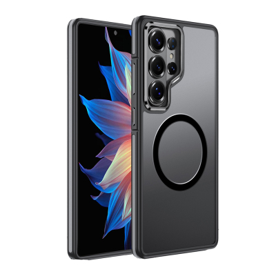 Galaxy S26 Ultra Case M-safe Charging Feature Matte Finish Wlons Vevo Cover Black