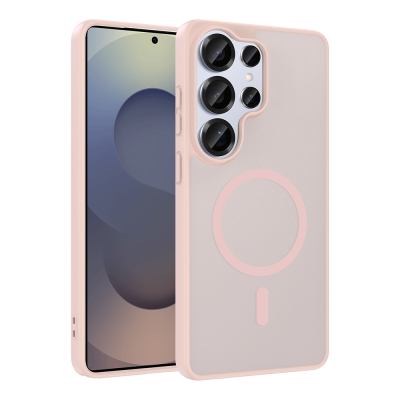 Galaxy S26 Ultra Case M-safe Charging Feature Zore Ballet Flat Cover Pink