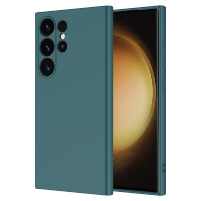 Galaxy S26 Ultra Case Zore Mara Launch Cover Dark Green