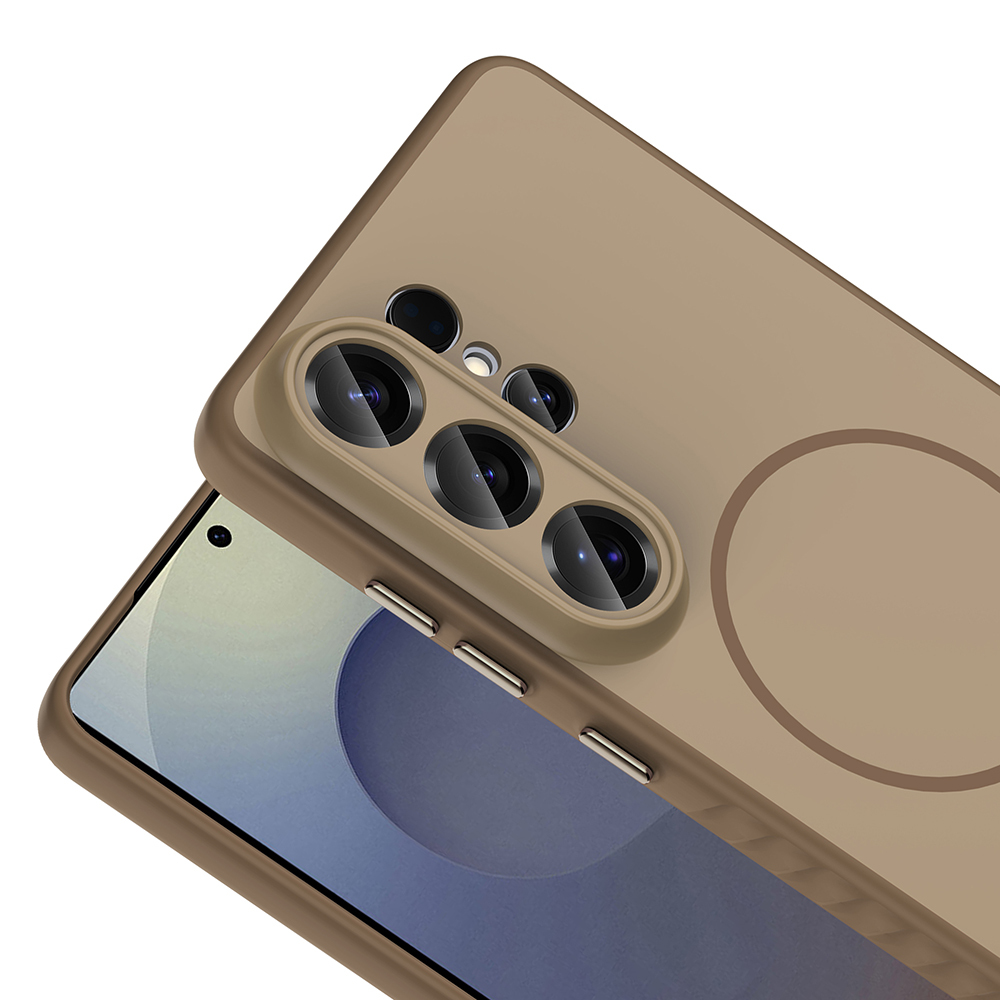 Galaxy S26 Ultra Case Zore Tea Cover with M-safe Charging Feature - 10