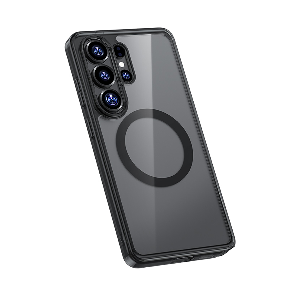 Galaxy S26 Ultra Kılıf M-safe Şarj Özellikli Benks ​​​​​​Crystal Serisi Şeffaf Kapak - 5