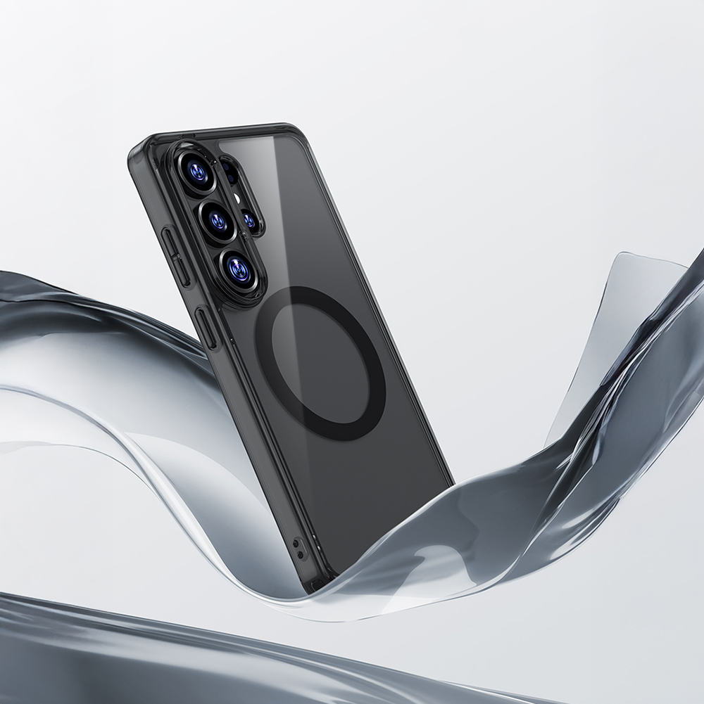 Galaxy S26 Ultra Kılıf M-safe Şarj Özellikli Benks ​​​​​​Crystal Serisi Şeffaf Kapak - 9