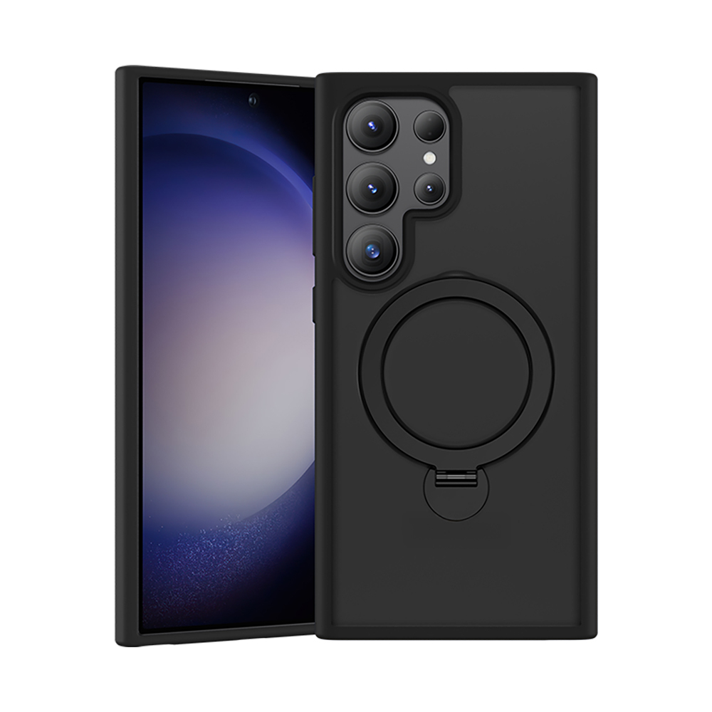 Galaxy S26 Ultra Kılıf M-safe Şarj Özellikli Benks Standlı Mist Protective Kapak - 2