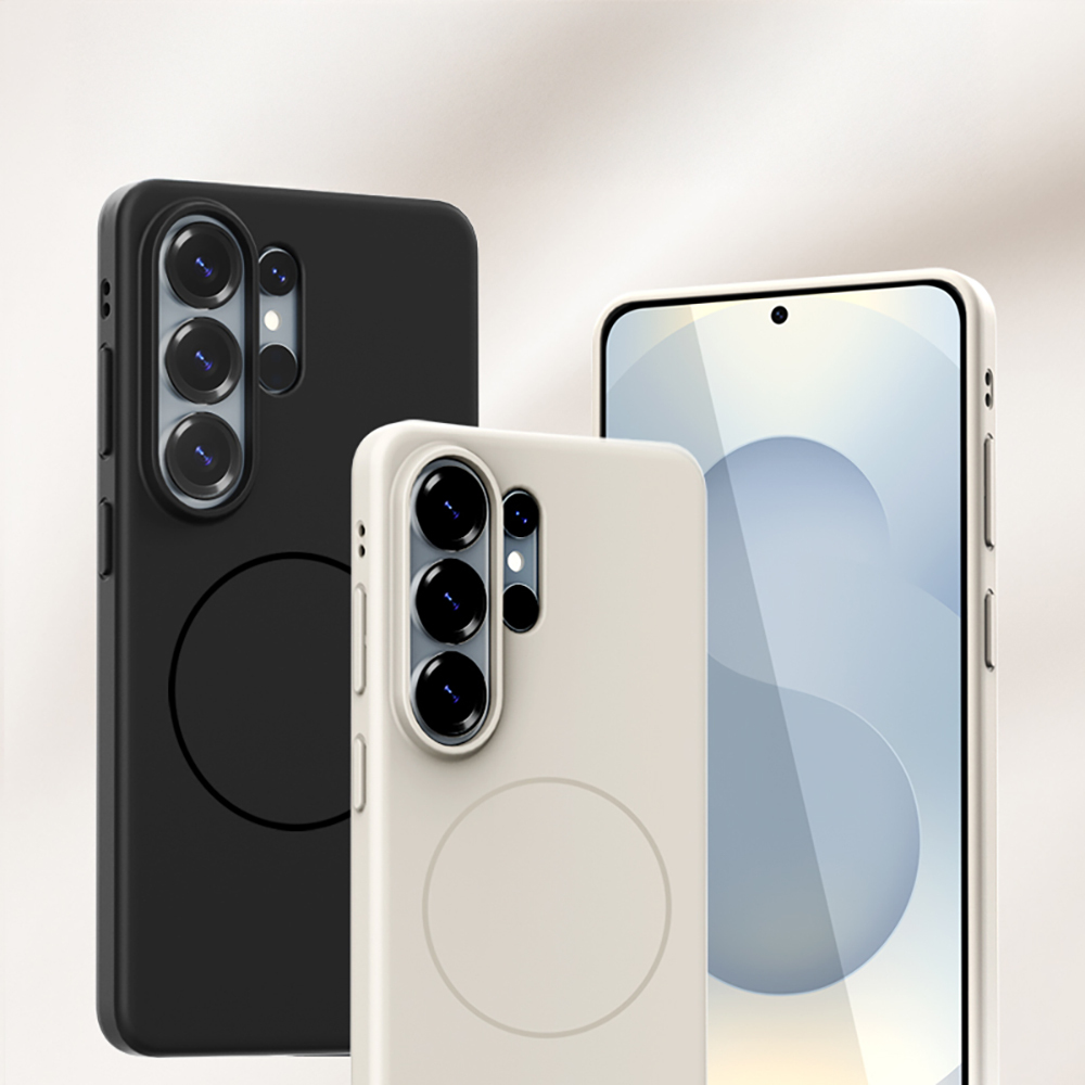 Galaxy S26 Ultra Kılıf M-safe Şarj Özellikli Mat Görünümlü Wlons Vevo Kapak - 14