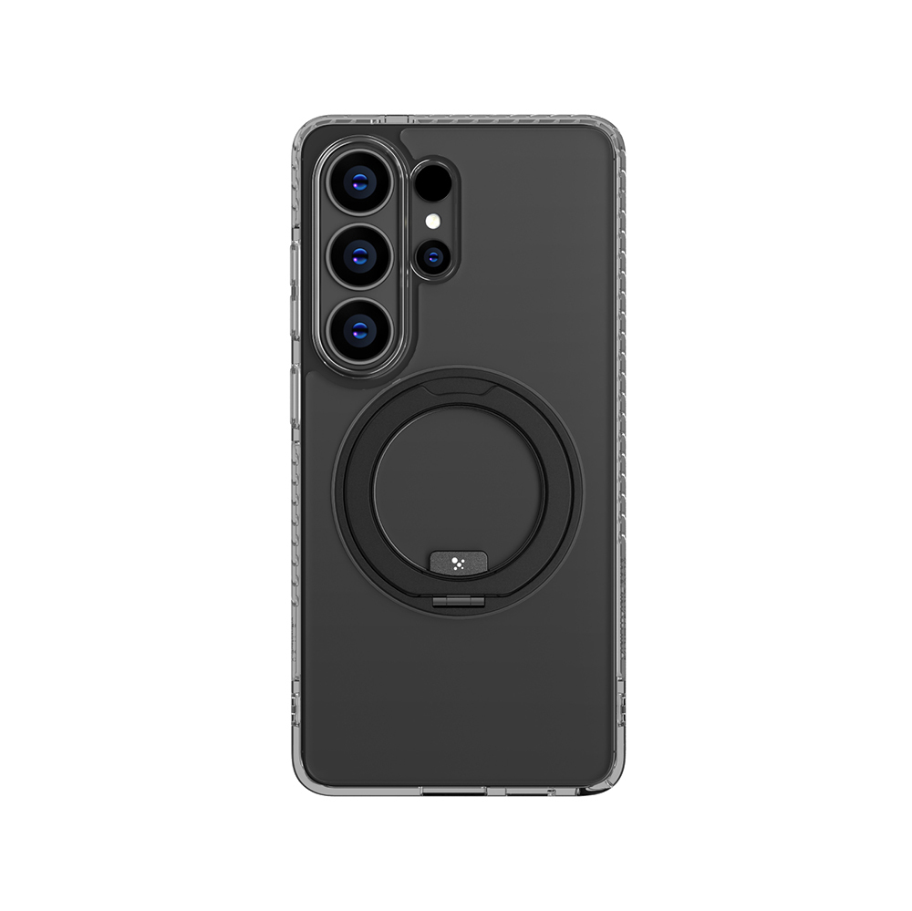 Galaxy S26 Ultra Kılıf M-safe Şarj Özellikli Şeffaf 360 Derece Standlı Amazingthing Titan MagSpin Serisi Kapak - 2