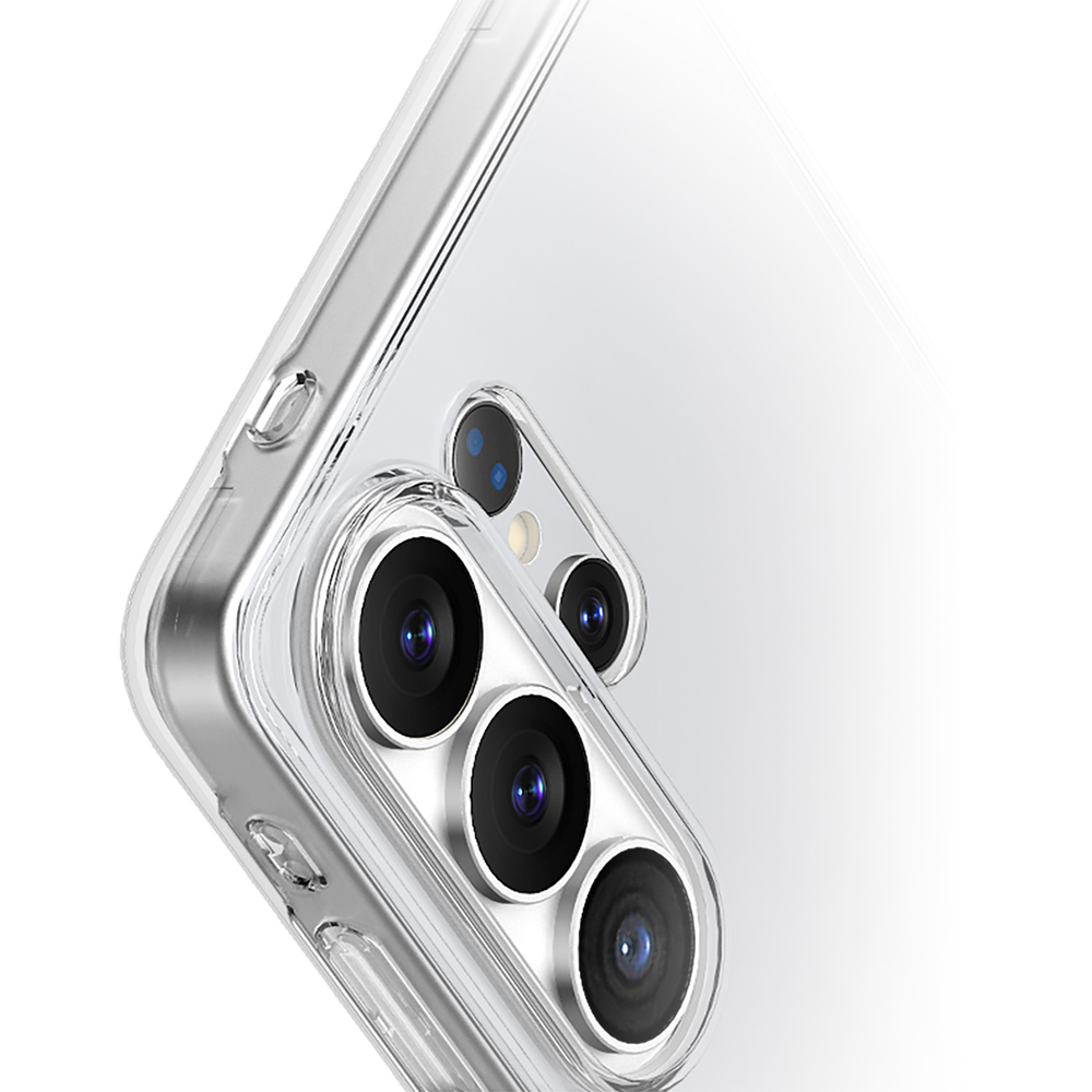 Galaxy S26 Ultra Kılıf M-safe Şarj Özellikli Transparan Sert PC Wlons Pita Kapak - 5