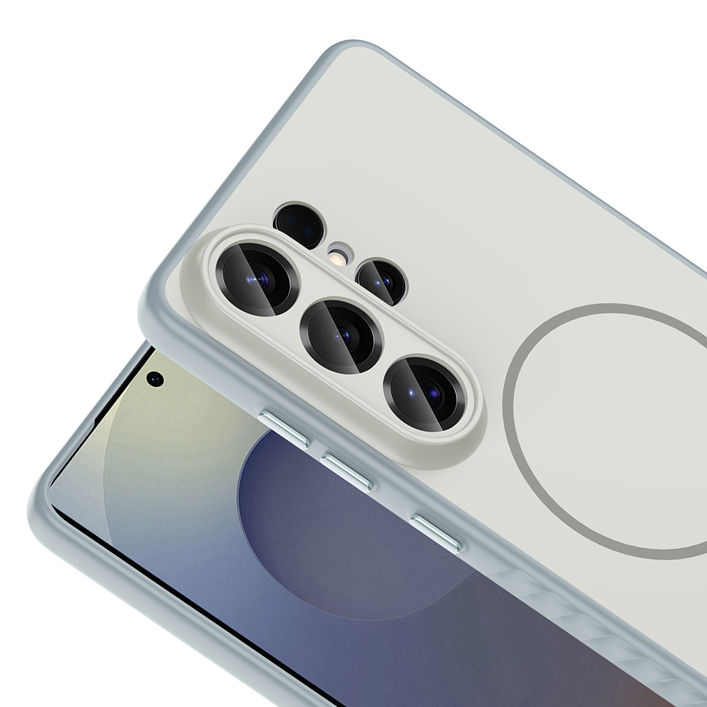 Galaxy S26 Ultra Kılıf M-safe Şarj Özellikli Zore Tea Kapak - 12