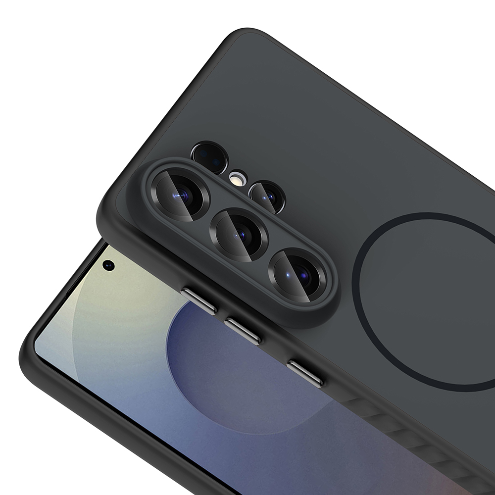 Galaxy S26 Ultra Kılıf M-safe Şarj Özellikli Zore Tea Kapak - 13