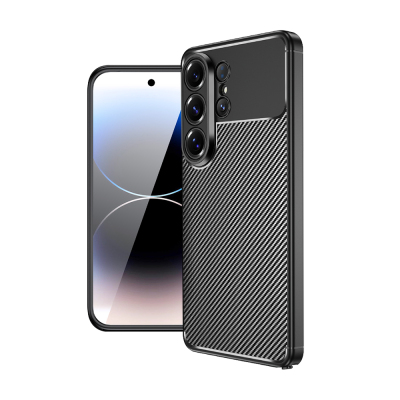 Galaxy S26 Ultra Kılıf Zore Negro Silikon Kapak Siyah