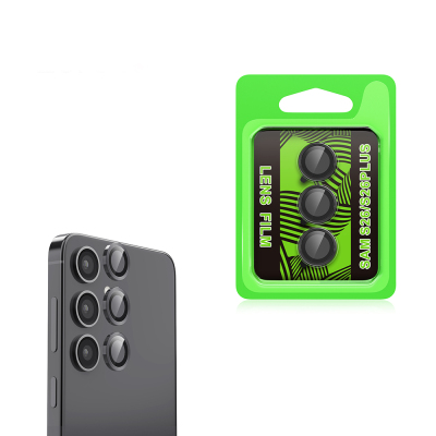 Galaxy S26 Zore CL-07 Kamera Lens Koruyucu Siyah