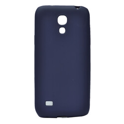 Galaxy S4 Case Zore Premier Silicon Cover Navy blue