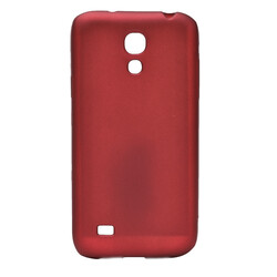 Galaxy S4 Kılıf Zore Premier Silikon Kapak Kırmızı