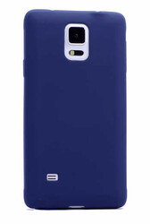 Galaxy S5 Case Zore Premier Silicon Cover Navy blue