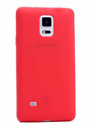 Galaxy S5 Kılıf Zore Premier Silikon Kapak Kırmızı