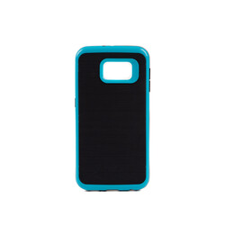 Galaxy S6 Case Zore İnfinity Motomo Cover Blue