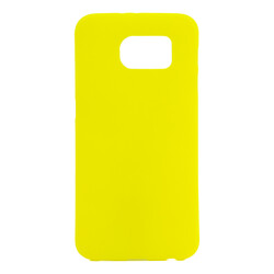 Galaxy S6 Case Zore Polo Silicon Cover Yellow