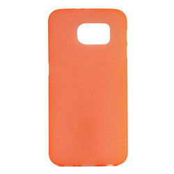 Galaxy S6 Case Zore Polo Silicon Cover Orange