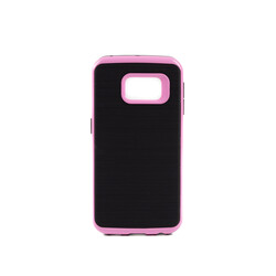 Galaxy S6 Edge Case Zore İnfinity Motomo Cover Light Pink