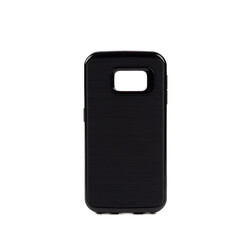 Galaxy S6 Edge Case Zore İnfinity Motomo Cover Black
